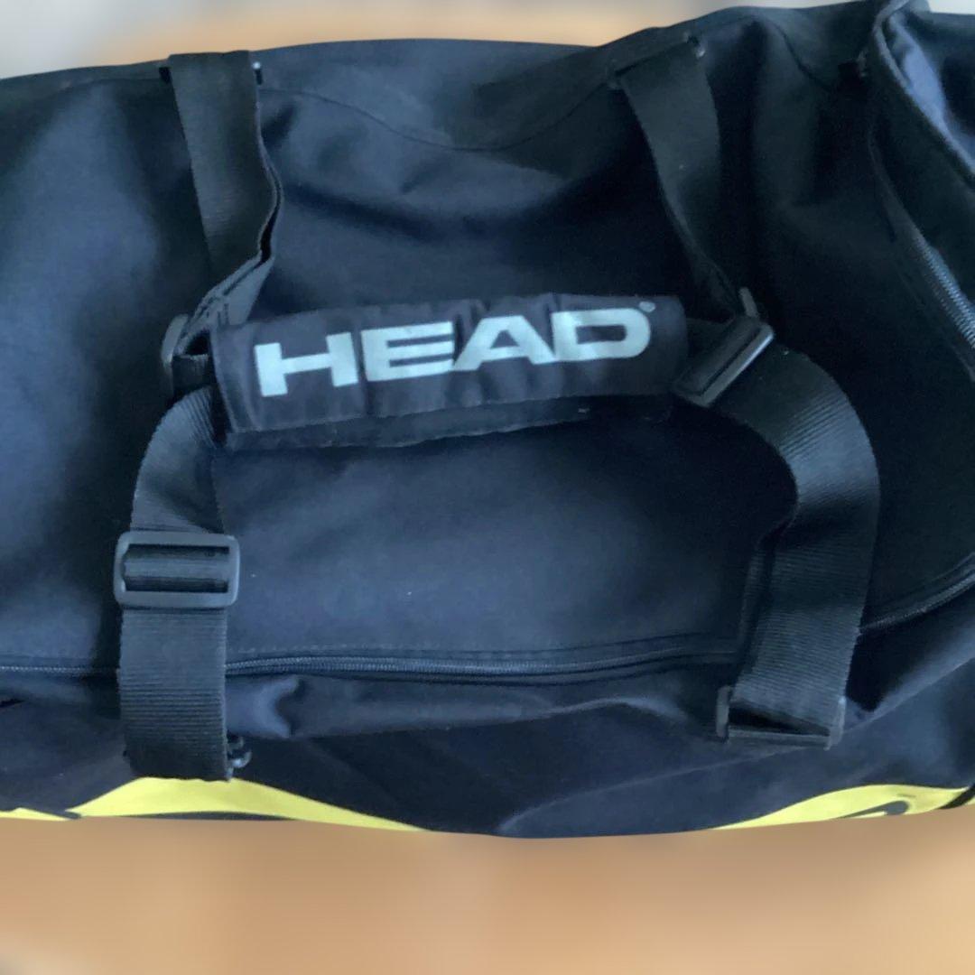 HEAD ダッフルバッグ 大容量 キャスター付き　ブラック