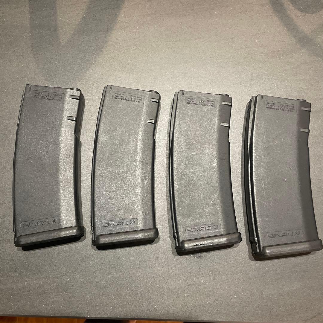 マグプルPTS BETA PROJECT EMAG 80連マガジン　４本　M4