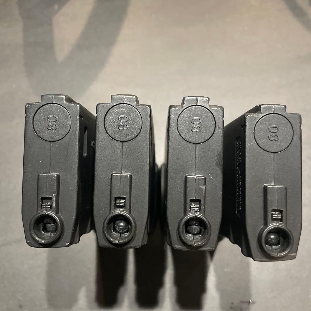 マグプルPTS BETA PROJECT EMAG 80連マガジン　４本　M4