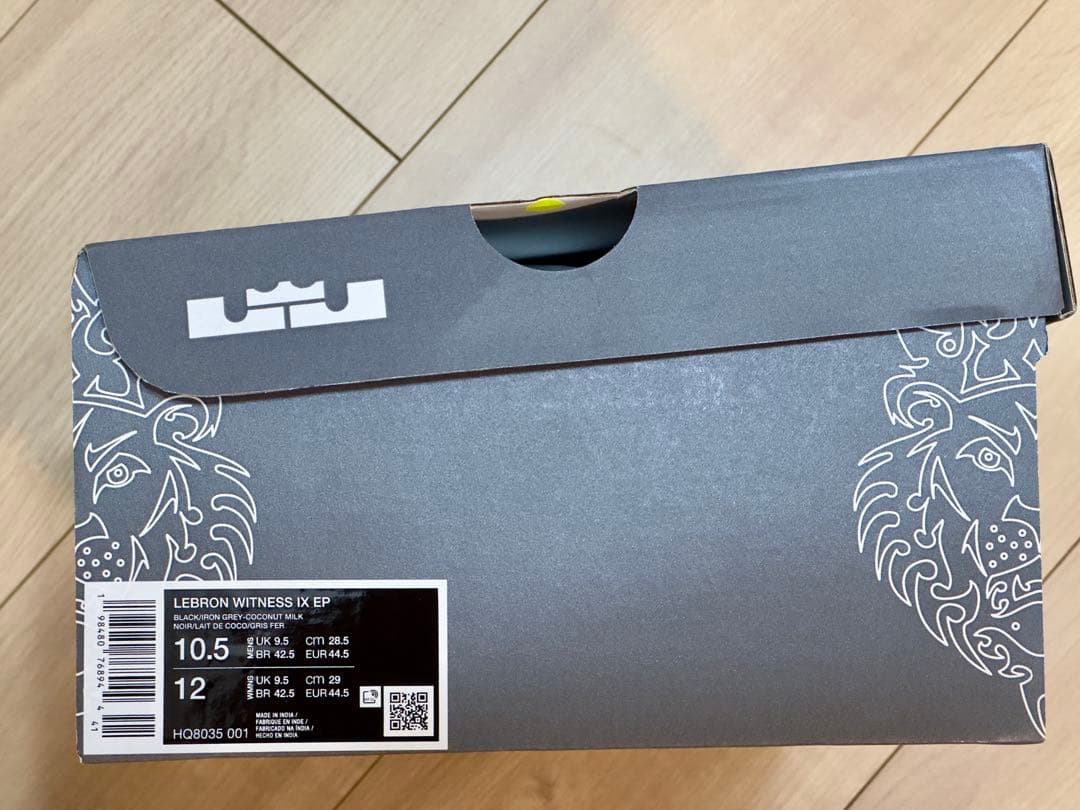 極美品28.5cm NIKE LeBron witness 9