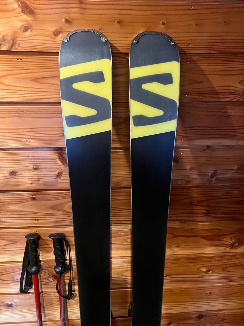 SALOMON　サロモン　スキー板　X-DRIVE 8.3　176cm　ストック