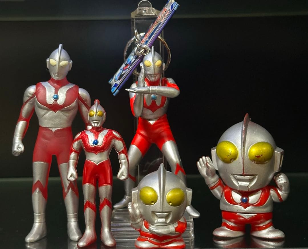 【激レア】初代ウルトラマン　バルタン星人　フィギュア/キーホルダーセット