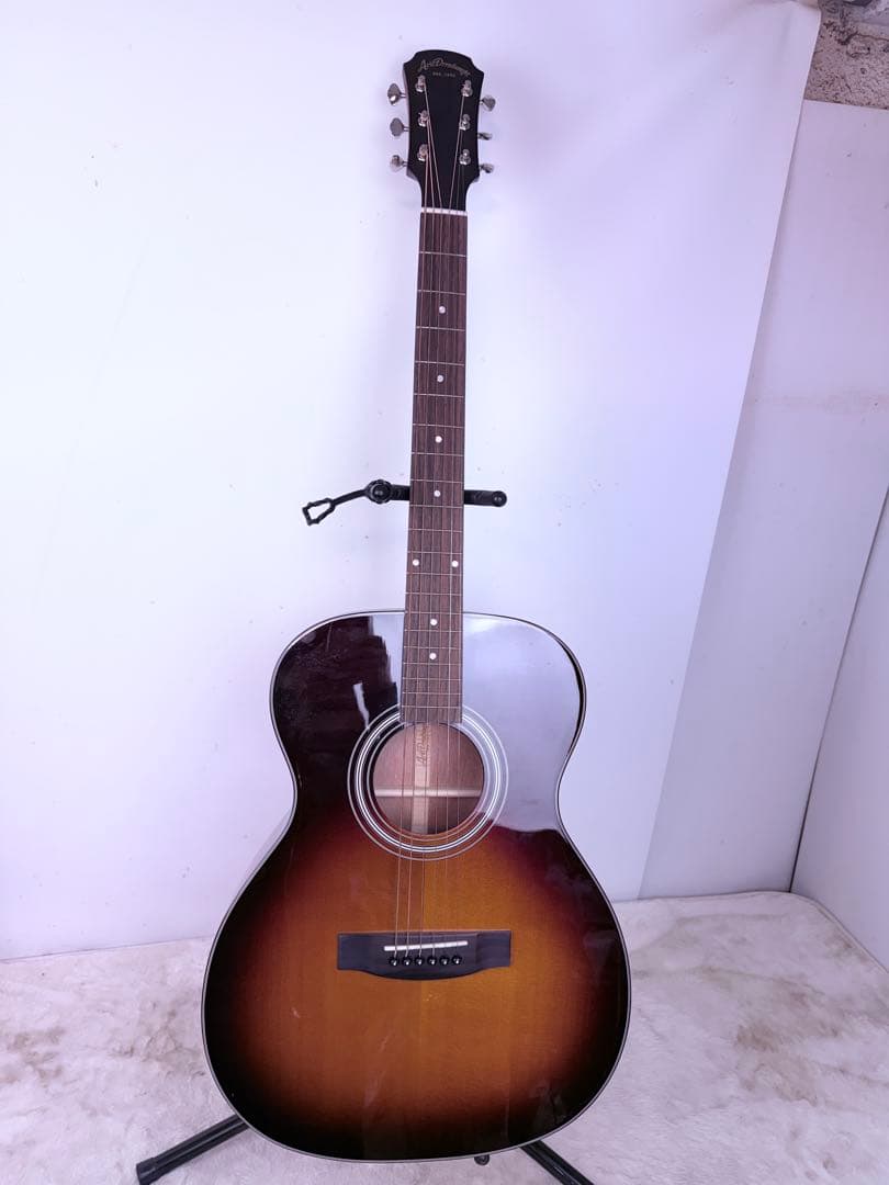 超美品 Aria AF-201 アコースティックギター 新品付属品多数 ケース付