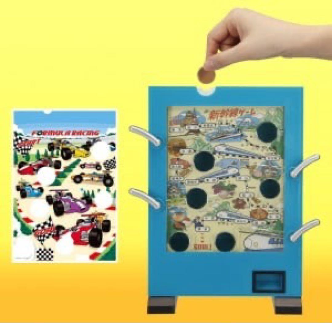 バンダイ　駄菓子屋ゲーム貯金箱　昭和レトロ　おもちゃ　箱美品