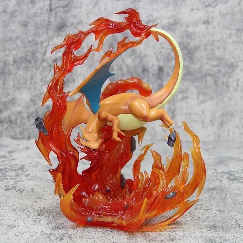 ポケモン リザードン フィギュア 炎エフェクト付き 21cm ビック フィギュア