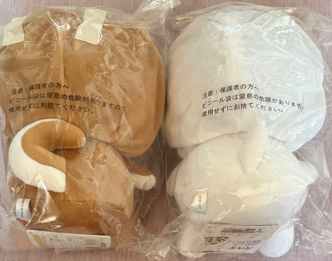 進撃の巨人 ぬいぐるみ エレン リヴァイ