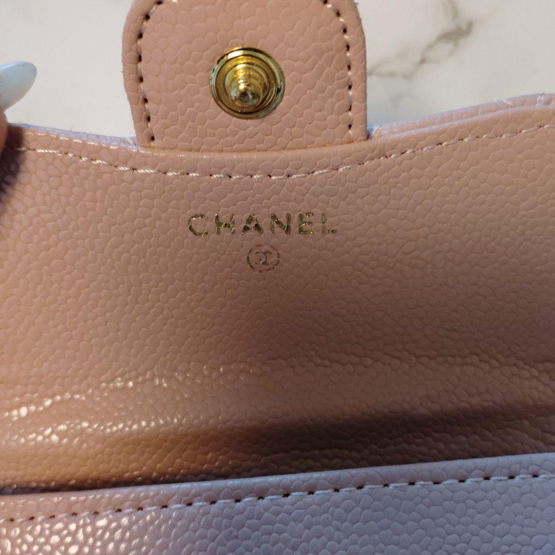 新品未使用品CHANEL ノベルティー キルティングレザー ケース