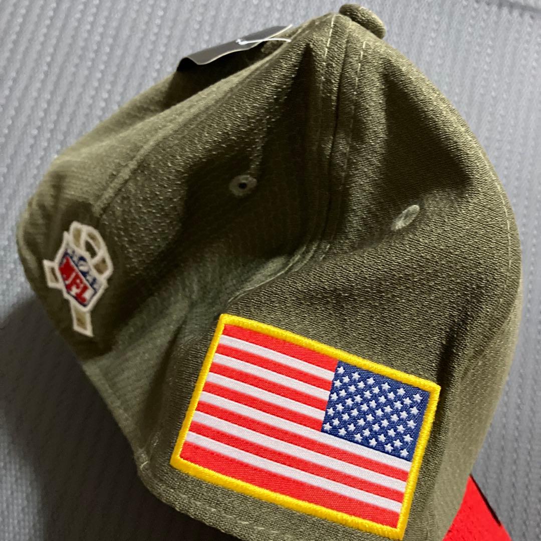NFLニューヨークジャイアンツ　ニューエラ　限定デザインキャップ　未使用　M-L