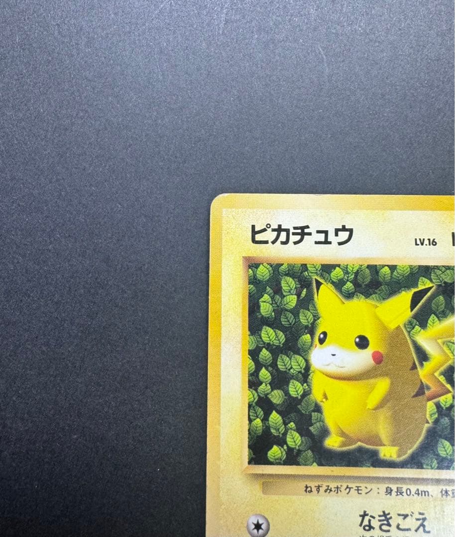 ピカチュウ　旧裏　すぐわかるポケモンカードの遊びかた　光沢なし