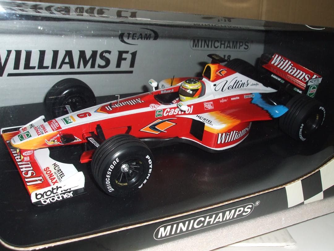 ウィリアムズ　FW２１　１９９９　Rシューマッハ　#６　ミニチャンプス　１／１８