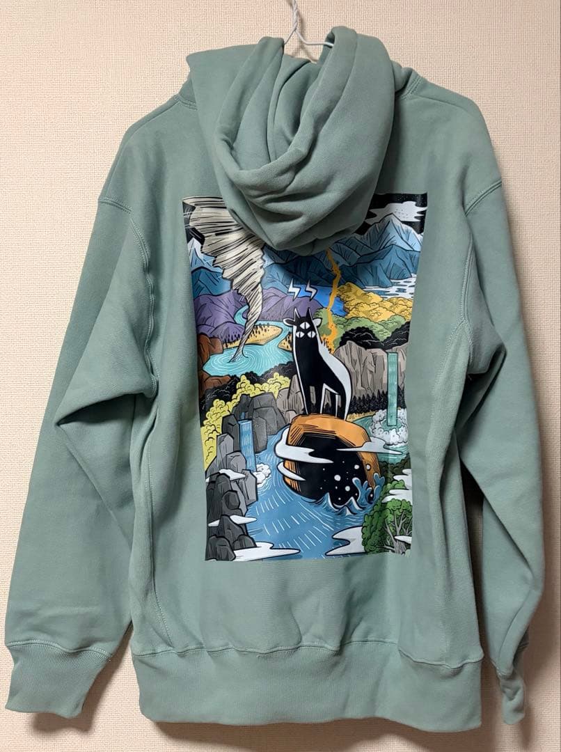 KM4K HOOD DLX \"PARADICE IS HERE\" Lサイズ