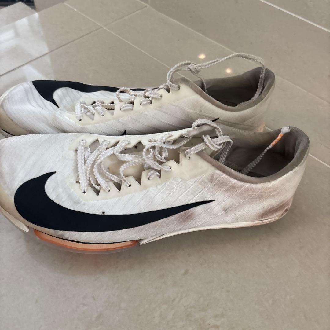 Nike マックスフライ2 26.5cmスパイクシューズ ホワイト/ブラック