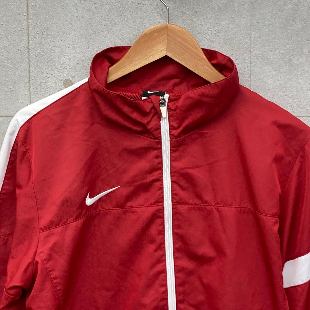 NIKE ナイキ ナイロン ウィンドブレーカー セットアップ 赤