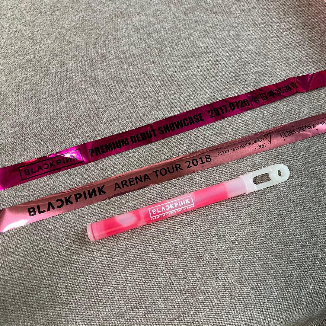 BLACKPINK ペンライト ver.1 ストラップ付き 銀テ 武道館 まとめ