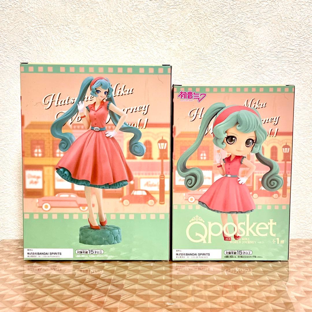 【新品】初音ミク✧WORLD JOURNEY / シナモロール 4種セット