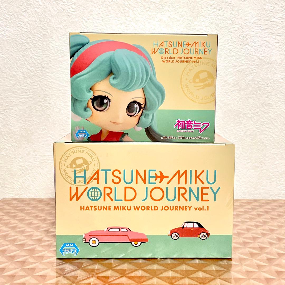 【新品】初音ミク✧WORLD JOURNEY / シナモロール 4種セット