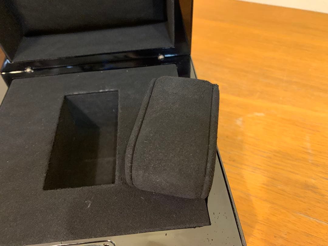 G0919-04★Piaget アクセサリーケース 黒　時計の空箱
