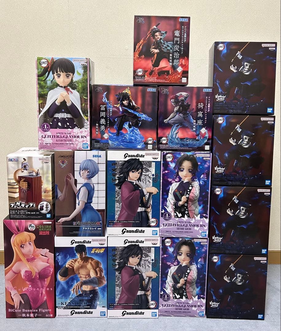【最新プライズ】　フィギュア　まとめ売り　鬼滅の刃【16体セット】