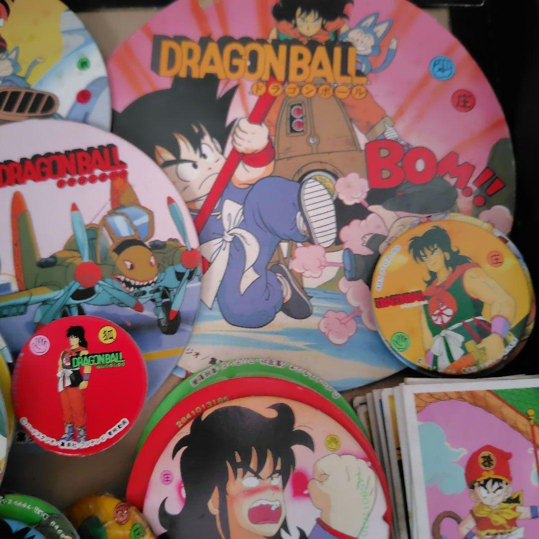 希少！【昭和レトロ】ドラゴンボール 初期　大中小　めんこセットまとめ売り223枚