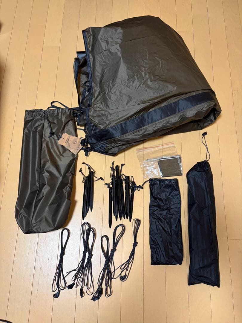 TOMOUNT 超軽量テント 1人用 20Dナイロン