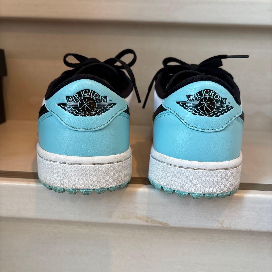 n10AIR JORDAN 1 LOW G 26 ブラック/ホワイト/コパ