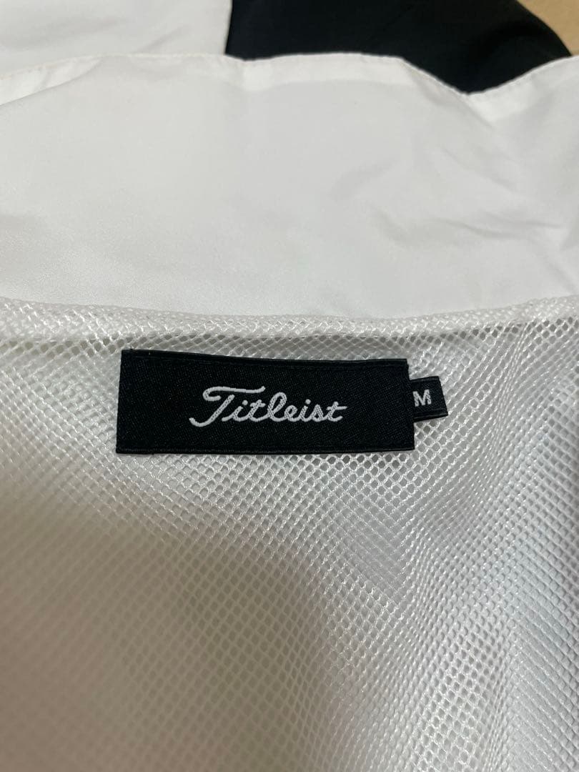 Titleist レインウェアセット ホワイト/ブラック