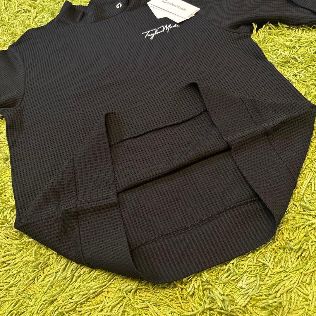 【TaylorMade】L 新品✨春ゴルフ　ロゴモックネックトップス ハイネック
