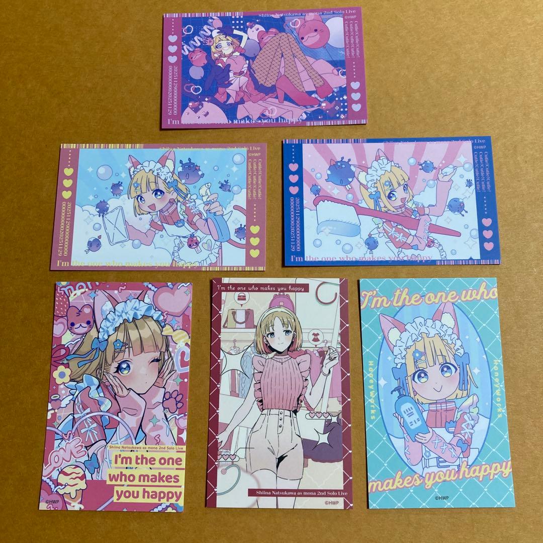 ビジュアルカード　ワンマンライブ　ハニワ　honeyworks　mona　トレカ