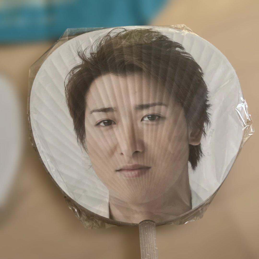 ARASHI うちわ 3点セット トートバッグ2枚＆バッジ付き