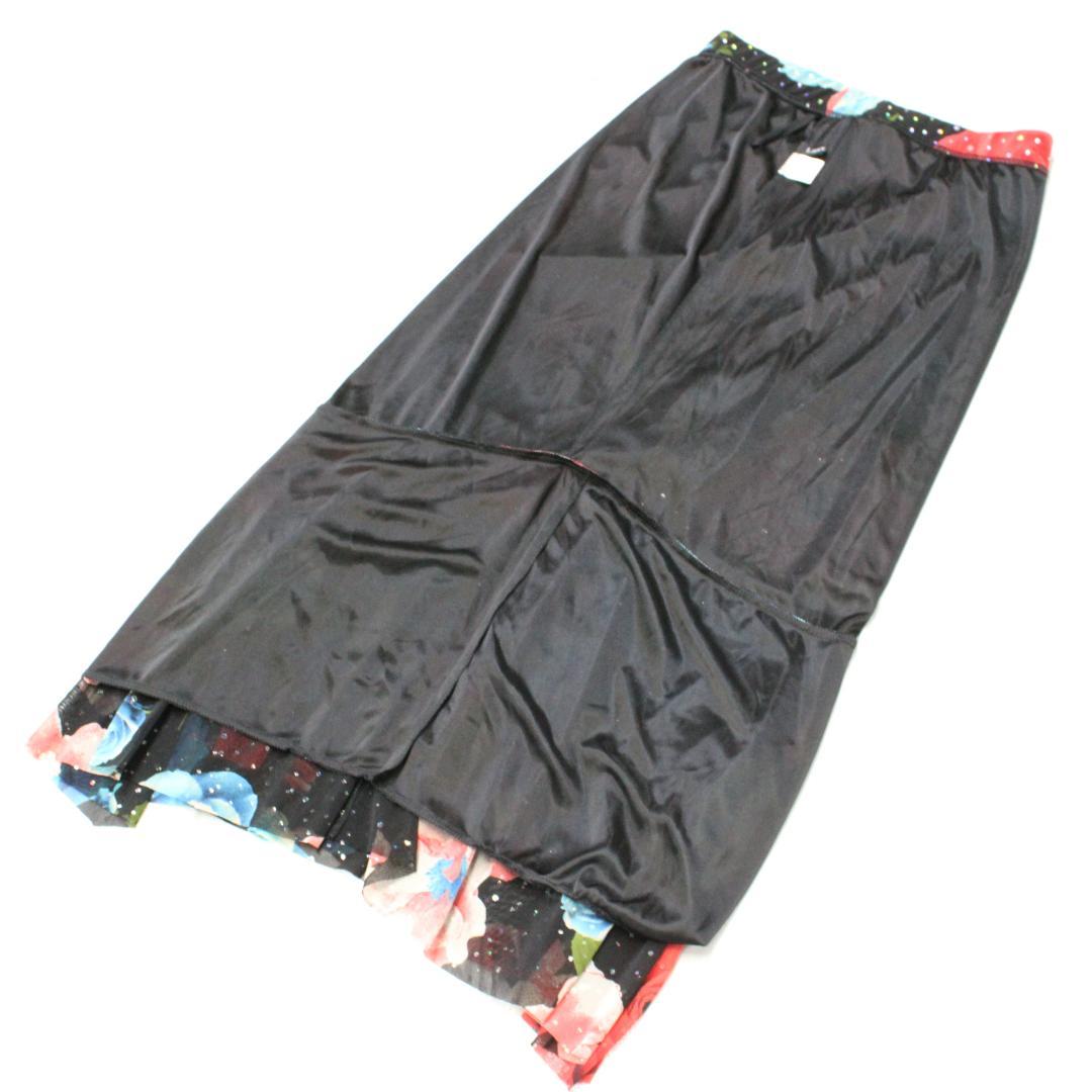 【美品 社交ダンス衣装】上下セット トップス lascolinas 青 赤 黒