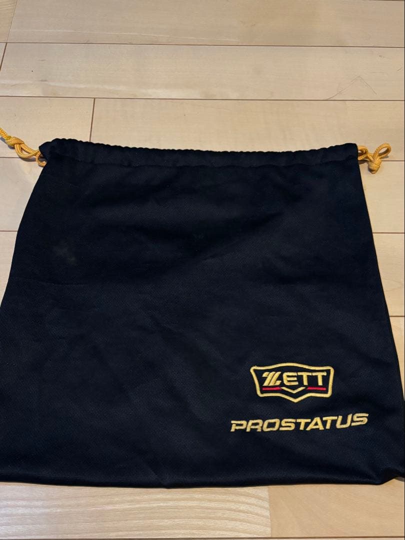 [値下げ中] ZETT プロステイタス　黒 硬式グローブ外野手用