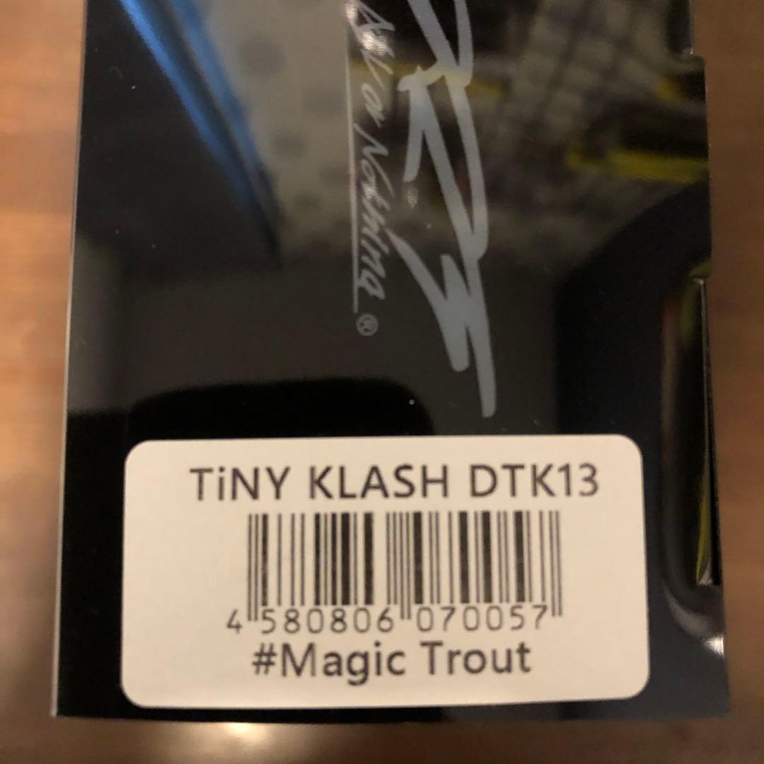 ルアー・フライ TiNY KLASH DTK13 Magic Trout