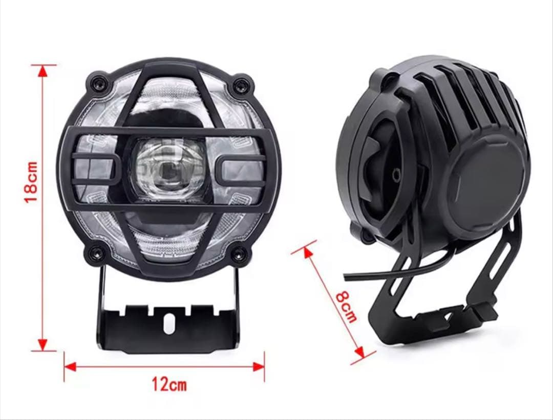新品★MATE-X高性能大型LED ライト 36V-52V対応 ￼ボルト付き