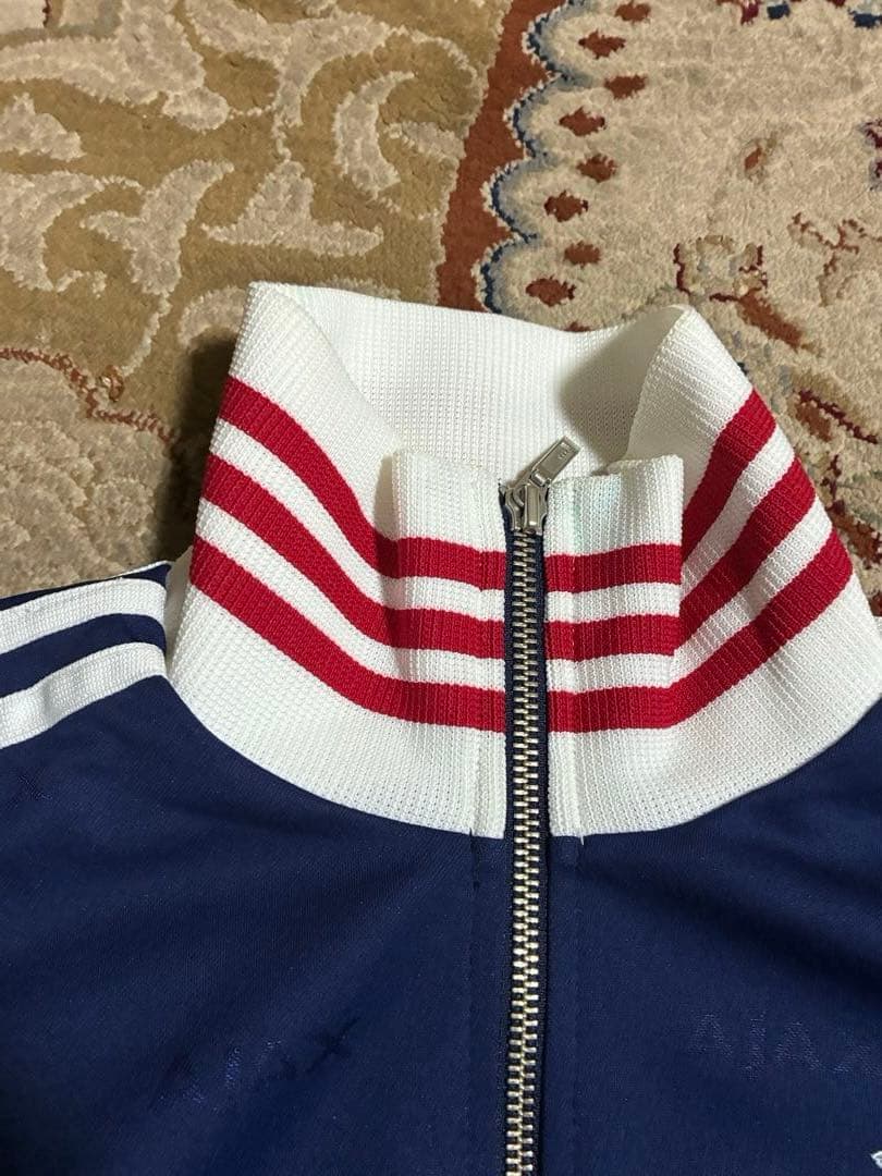 【美品】adidas アヤックス・トラックジャケット90s・万国旗タグ・非売品
