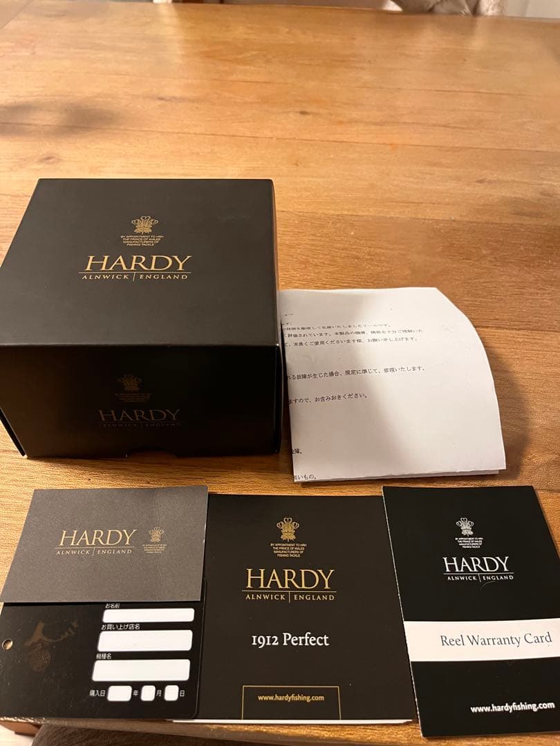hardy パーフェクト1912 2 7/8 左巻き