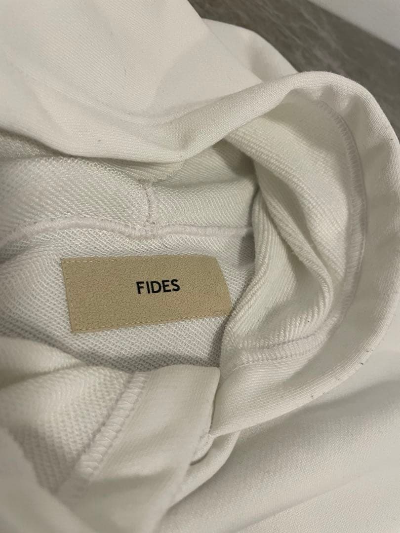 FIDES × CLUBHAUS Logo Parka White golf