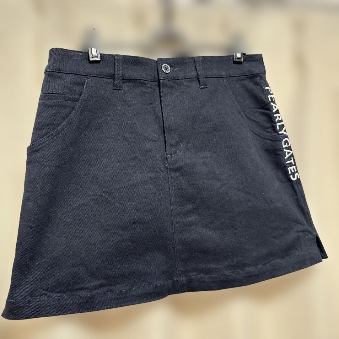 パーリーゲイツ ネイビー　スカート　サイズ2（L）