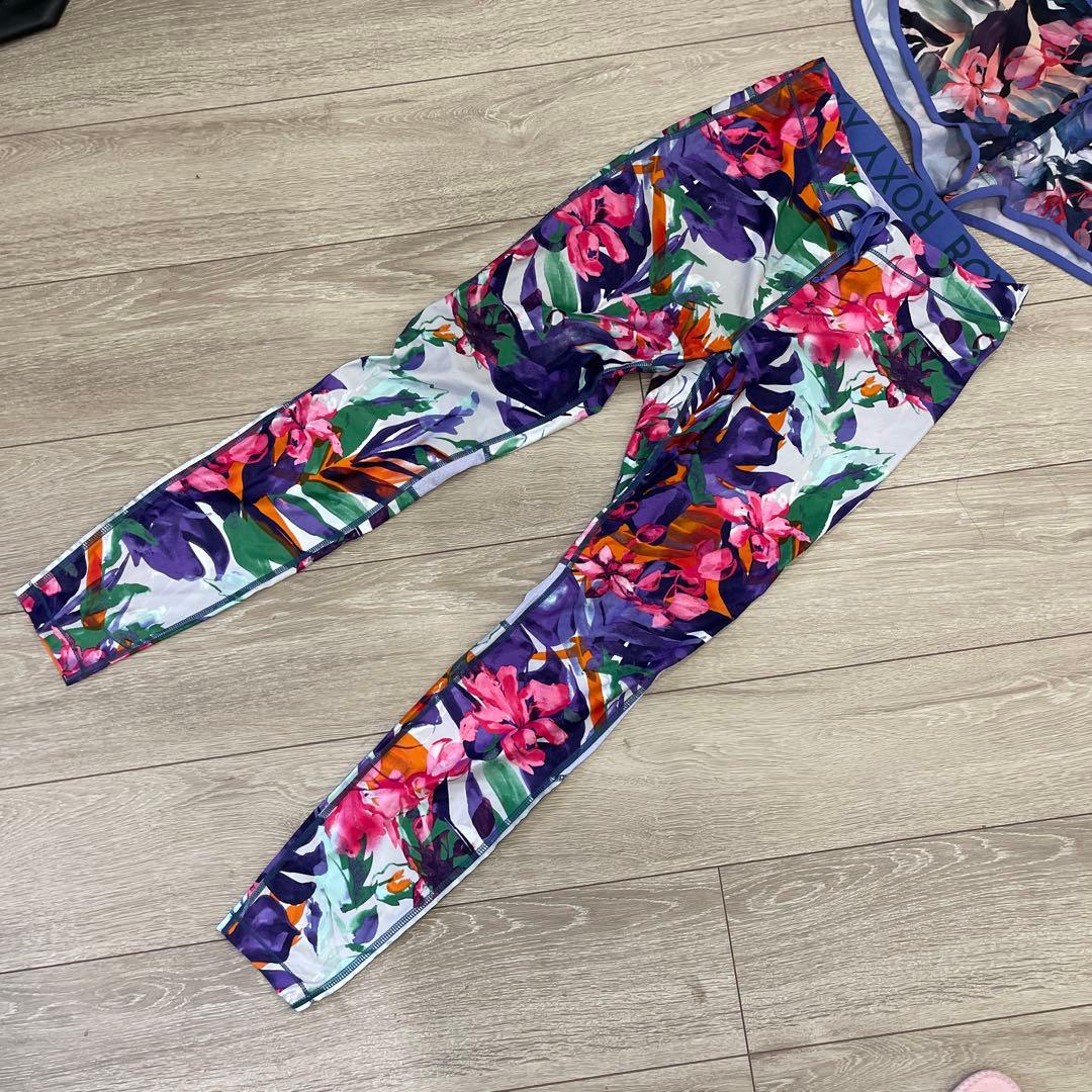 【ROXY】パンツ　ジムウェア　水陸両用ショートパンツ　水着　スイムウェア