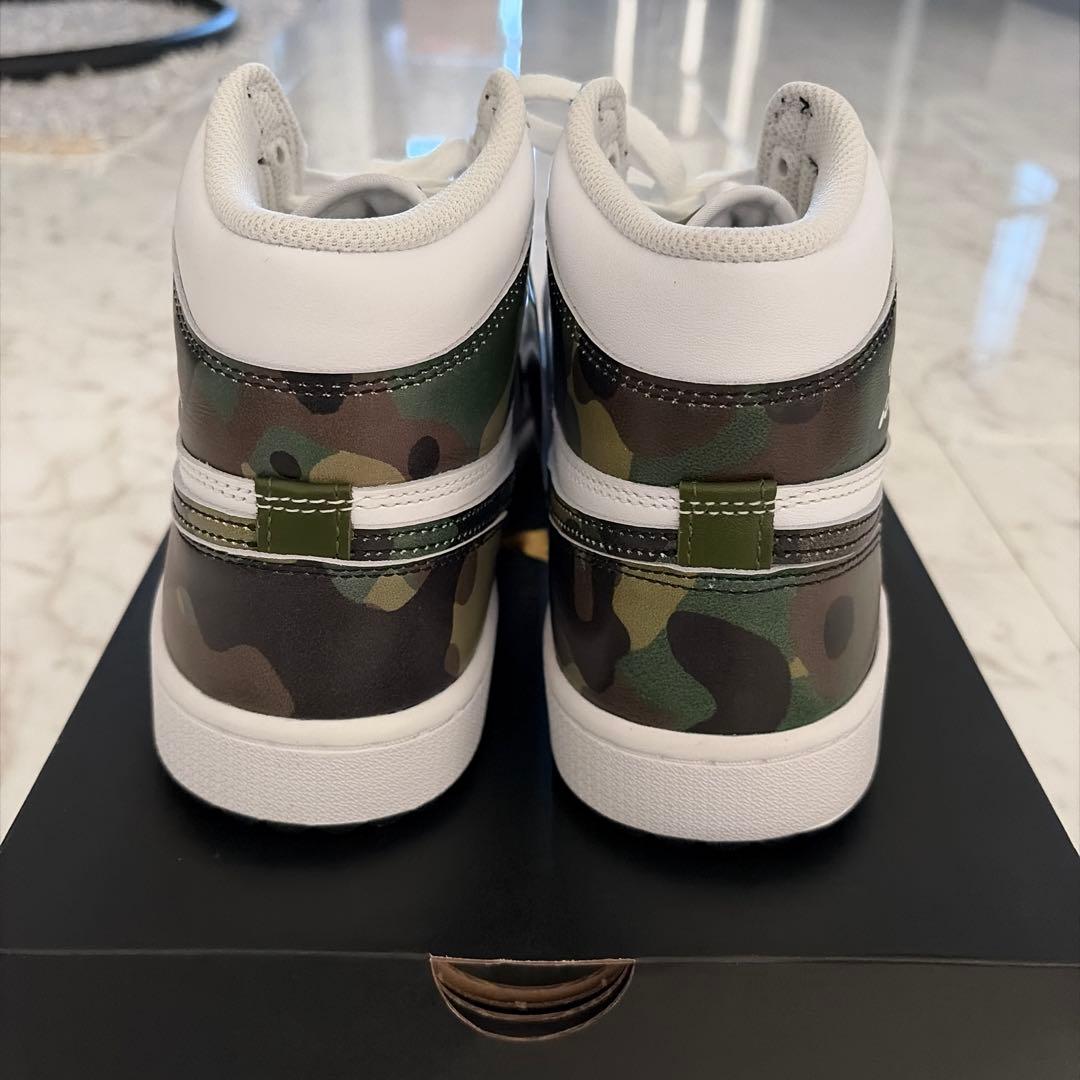 Nike Air Jordan 1 high G ホワイト/カモフラージュ