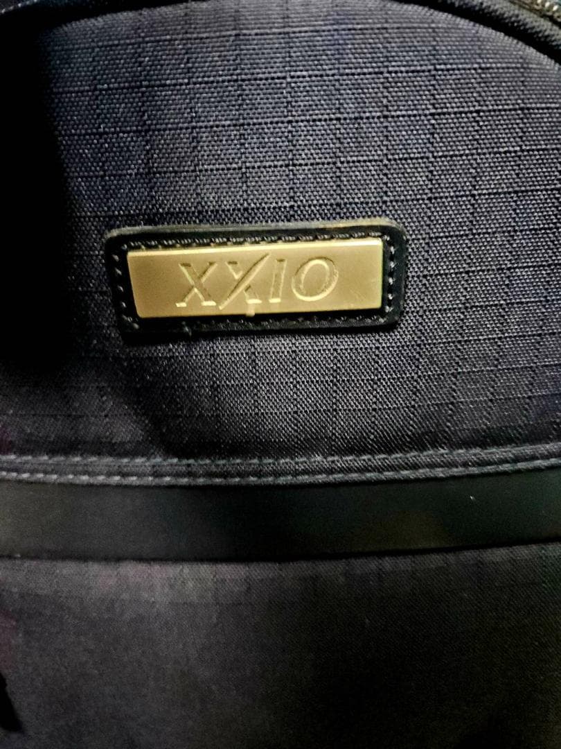 送料無料/美品XXIO ゴルフバッグ ネイビー