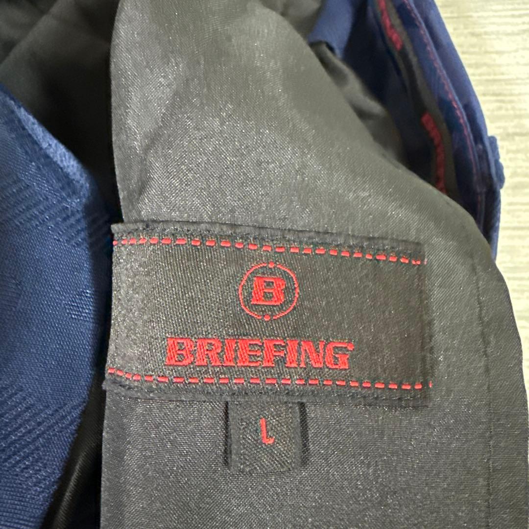 新品　BRIEFING GOLF カモ柄総柄　メンズ　パンツ　 L