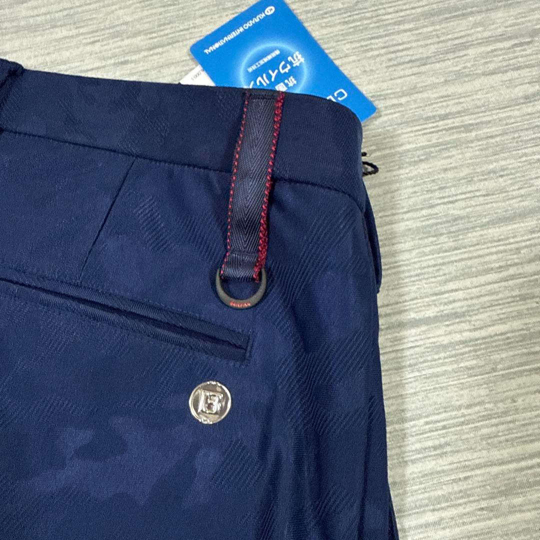 新品　BRIEFING GOLF カモ柄総柄　メンズ　パンツ　 L