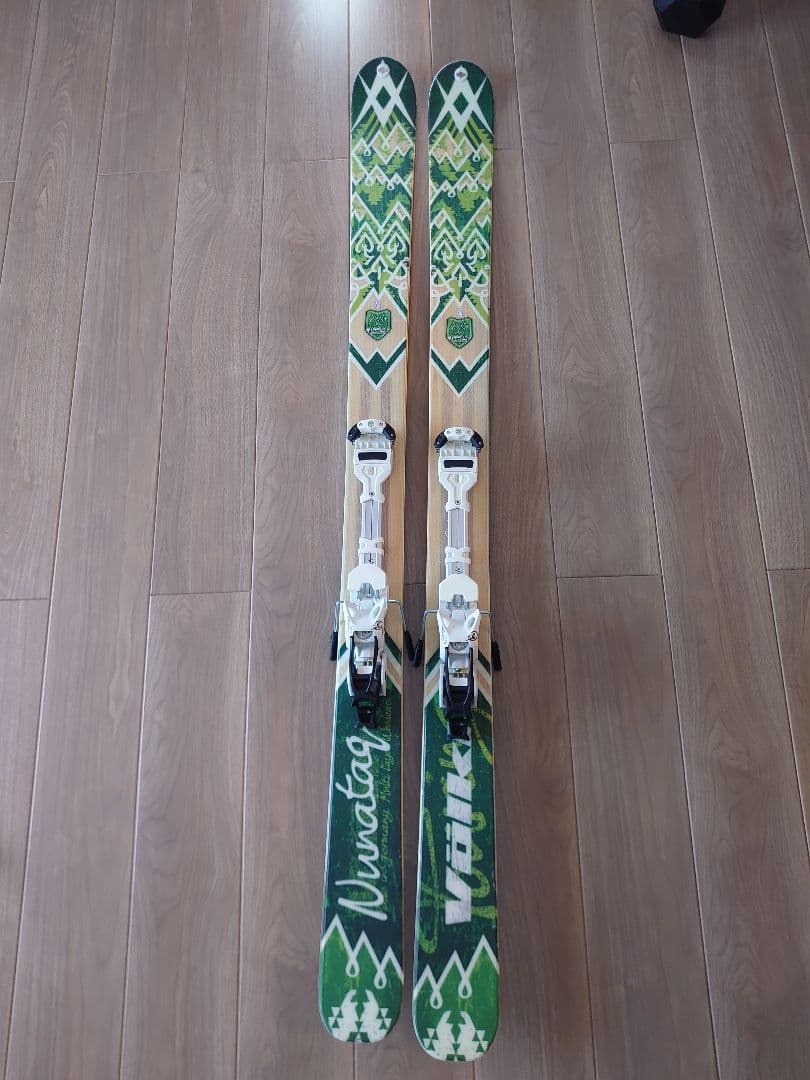 Völkバッカントリー パウダー用スキー板 178cm ビンディングシールセット