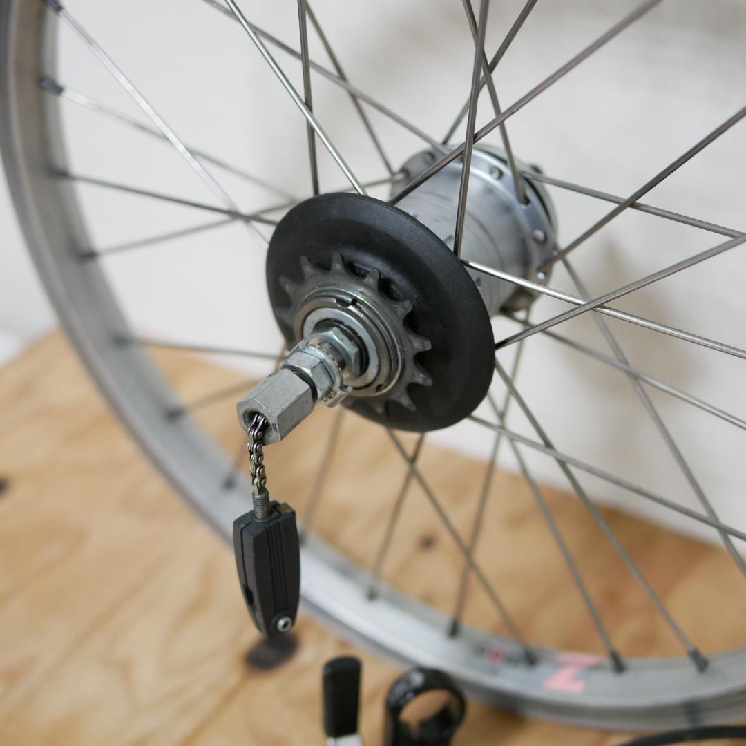 brompton 内装3速　ホイール　チェーンテンショナーなど