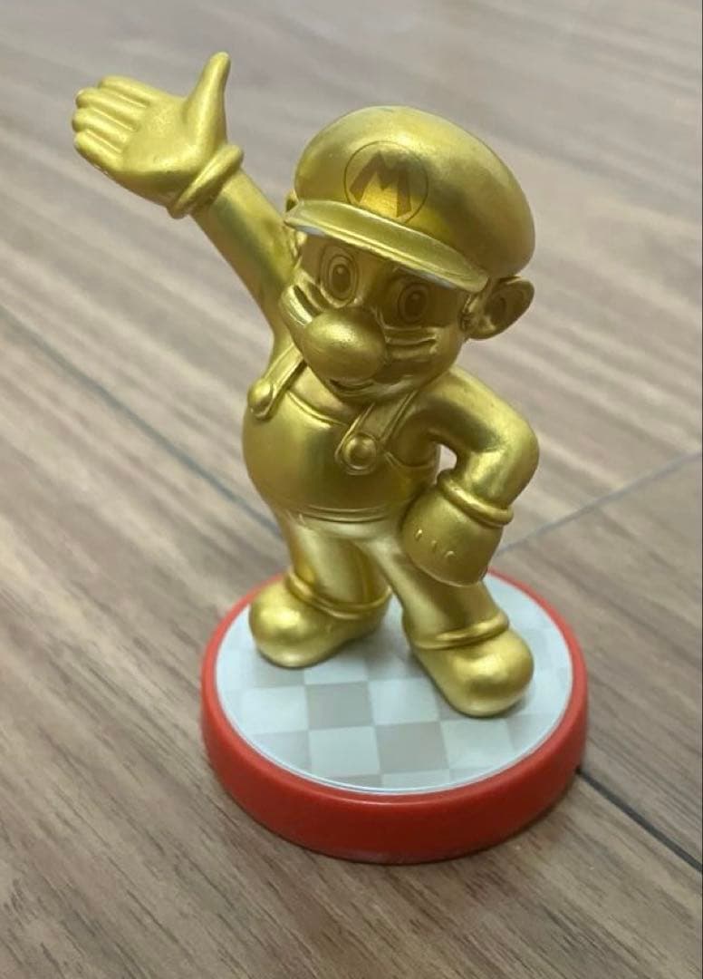 任天堂 amibo アミーボ ゴールドマリオ