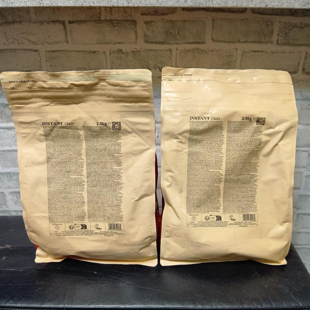 マイプロテイン インスタントオーツ 2.5kg☓2