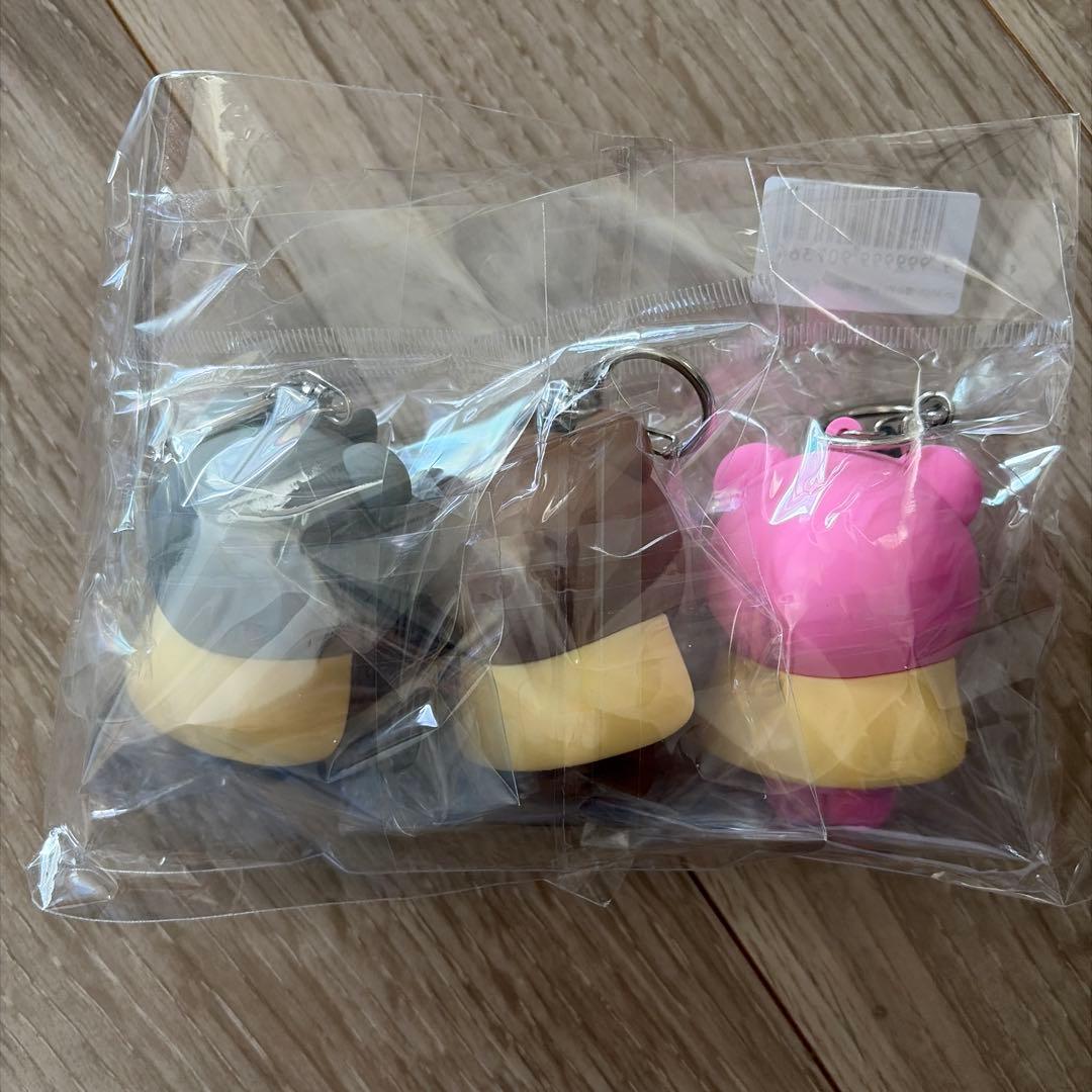 【匿名発送】アレン様 小ガキーホルダー クマンヒ3個 ホテラバ 特典