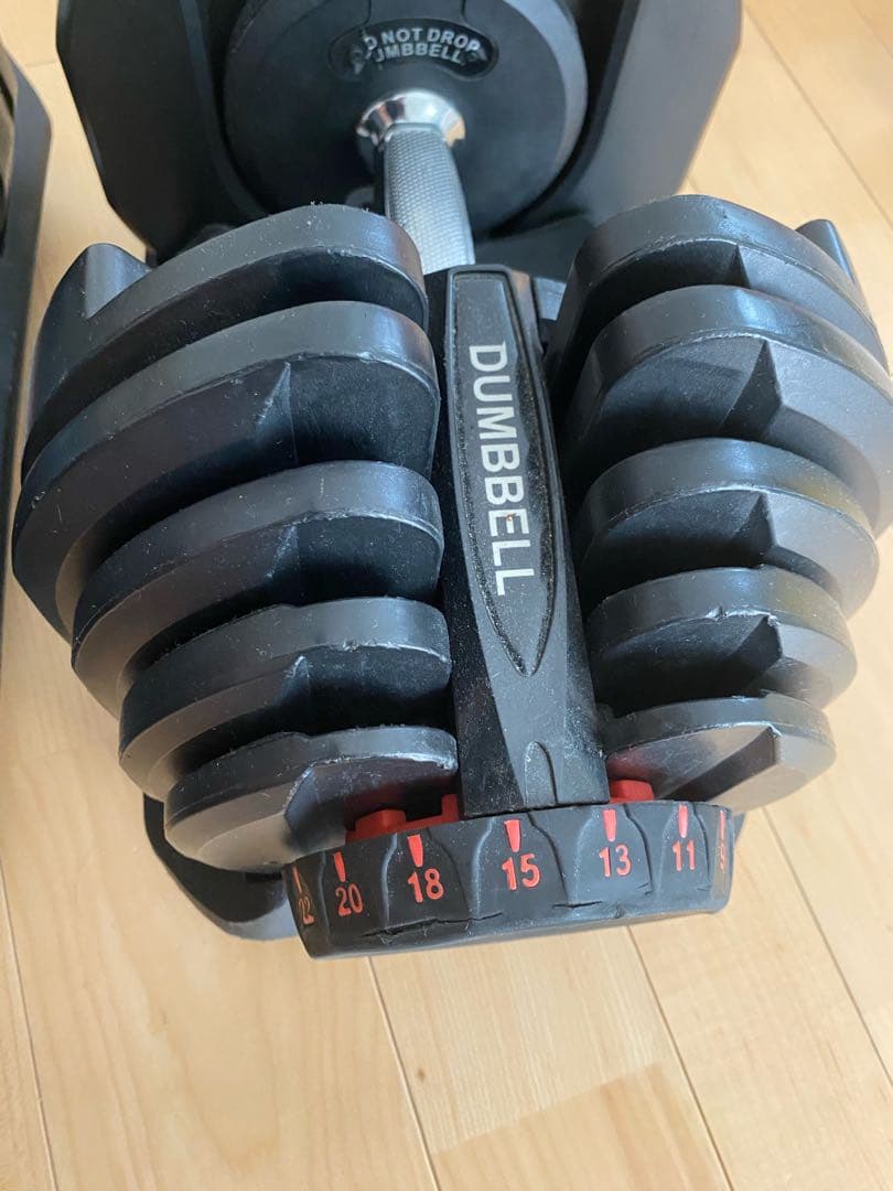 可変式ダンベル 5kgから40kg 4/1