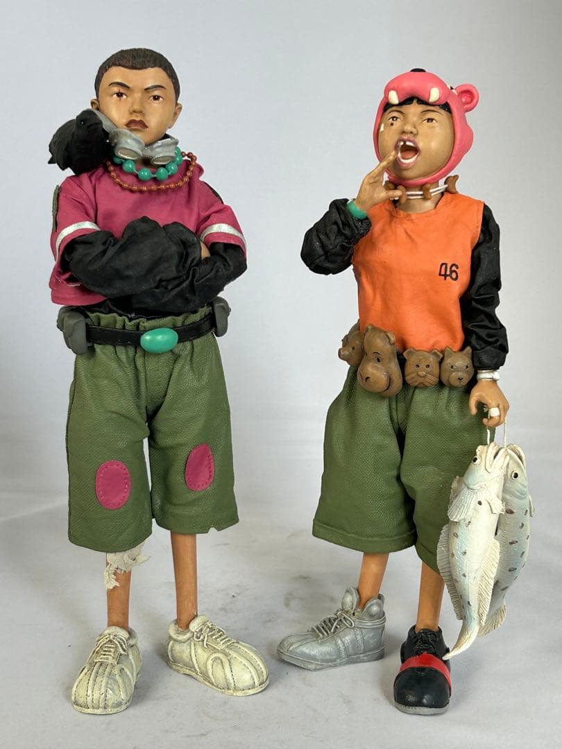 鉄コン筋クリート フィギュア クロ&シロ　松本大洋 STUDIO4℃ 元箱付き