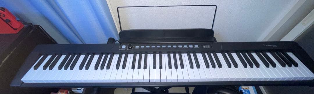 STARFAVOR 電子ピアノ SEK-88A ブラック